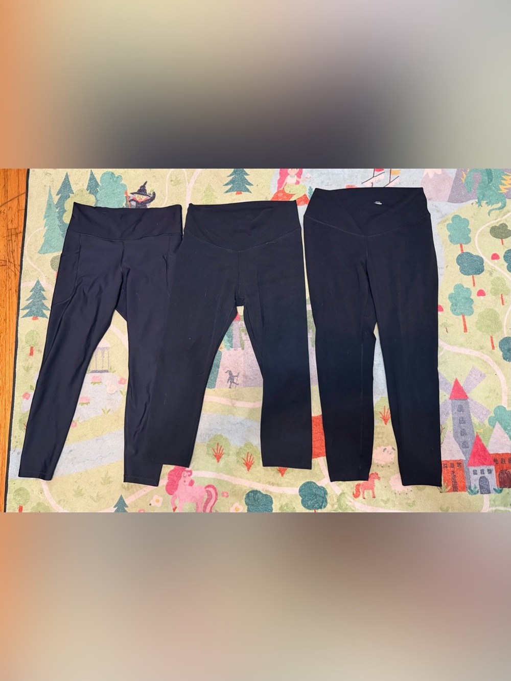 Old Navy Black High-Rise Leggings